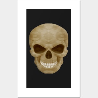 Camouflage Skull Posters and Art